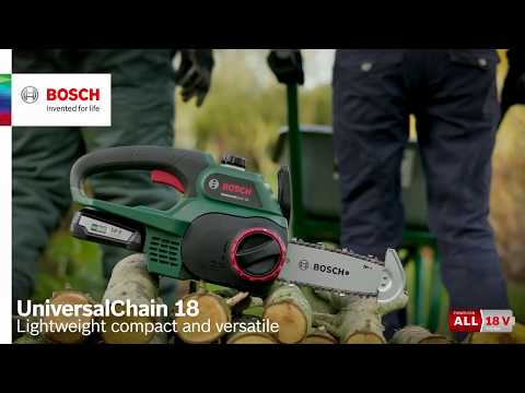 Bosch Cordless Chainsaw - UniversalChain 18