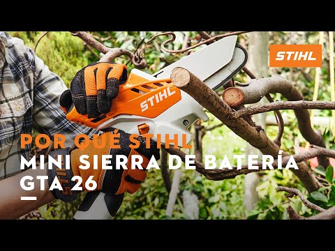 Descubre la mini sierra de batería GTA 26 | STIHL